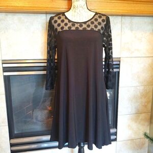 💥 3/$20 Nina Leonardo Medium Black Dress!